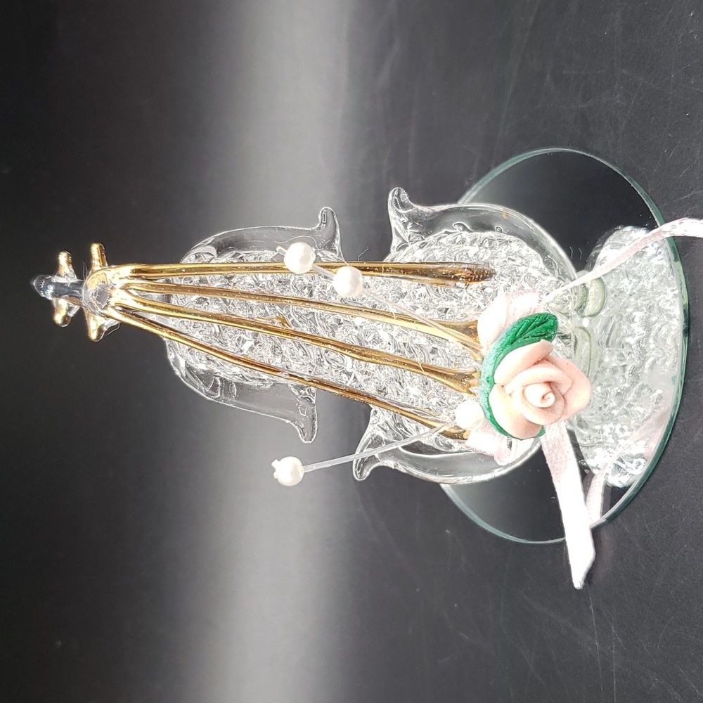 Hand crafted spun glass Base/Cello